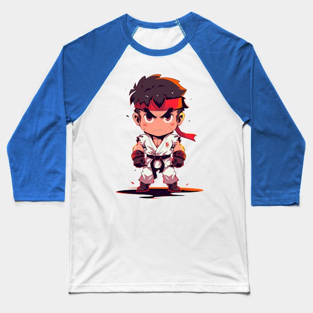 ryu Baseball T-Shirt by lets find pirate